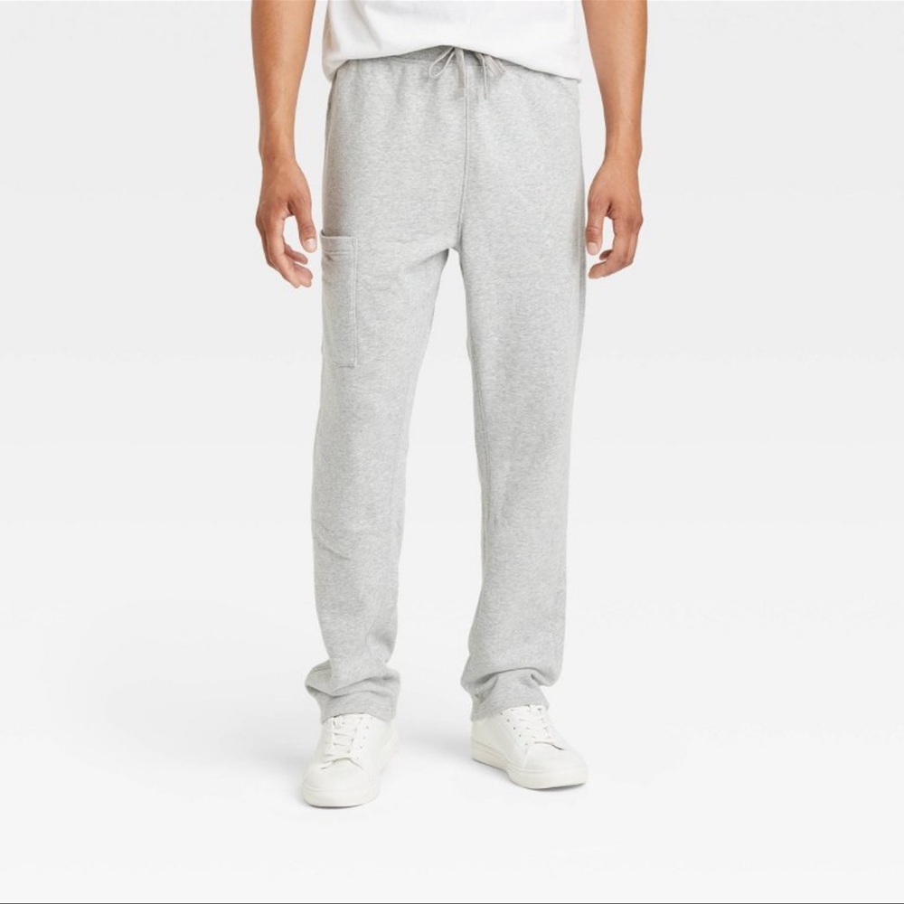 Men's Tapered Ultra Soft Fleece Pants
Goodfellow & Com Light Gray L